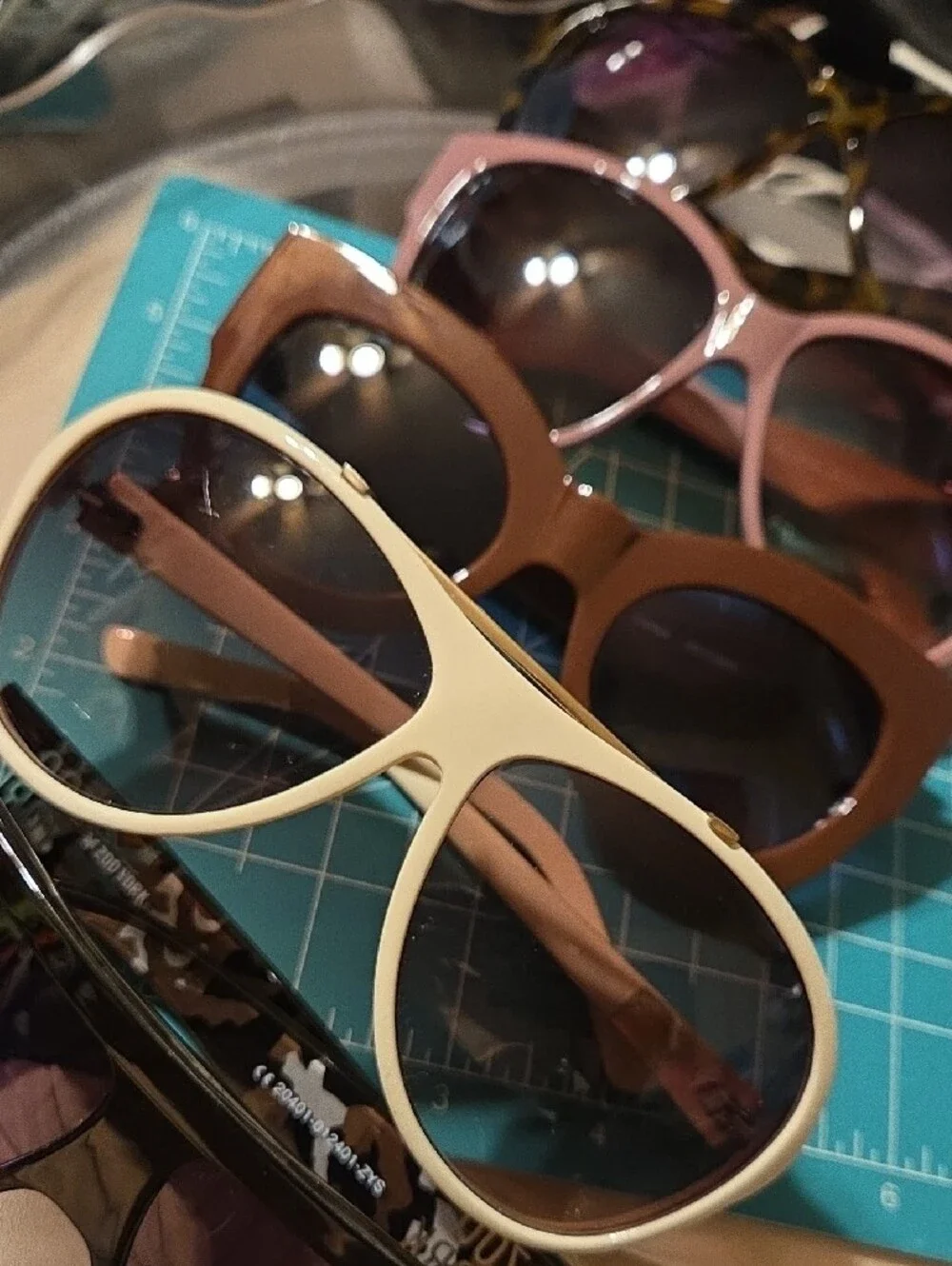 Franco Sarto Women's Sunglasses Set - Tortoise, Pink, Brown, Cream, Black